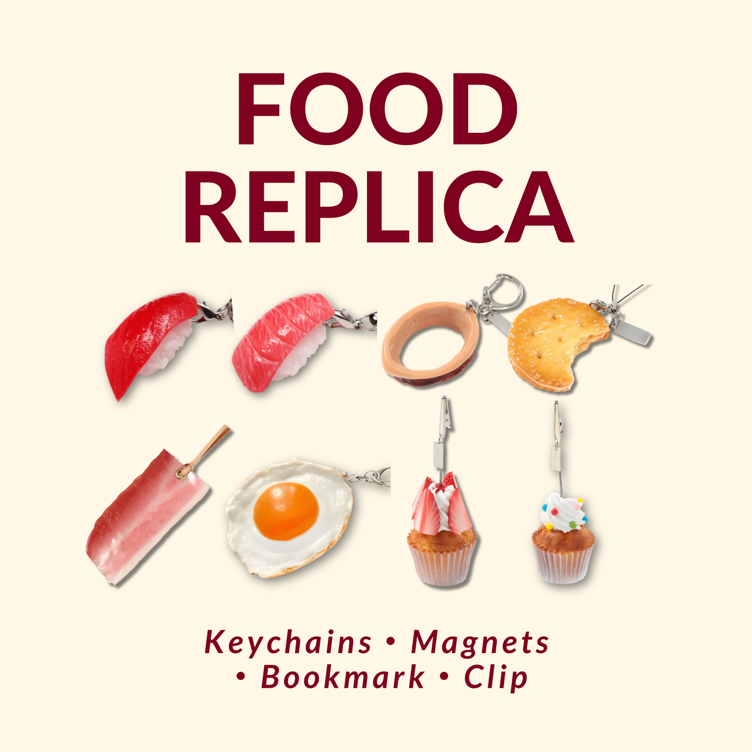 Food Replica Authentic Japanese Products