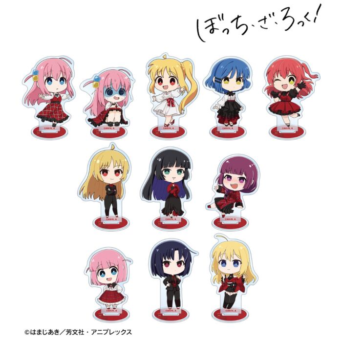 Bocchi the Rock! - Trading Chibi Character Acrylic Stand (Red Dress Ver.) (1 random)