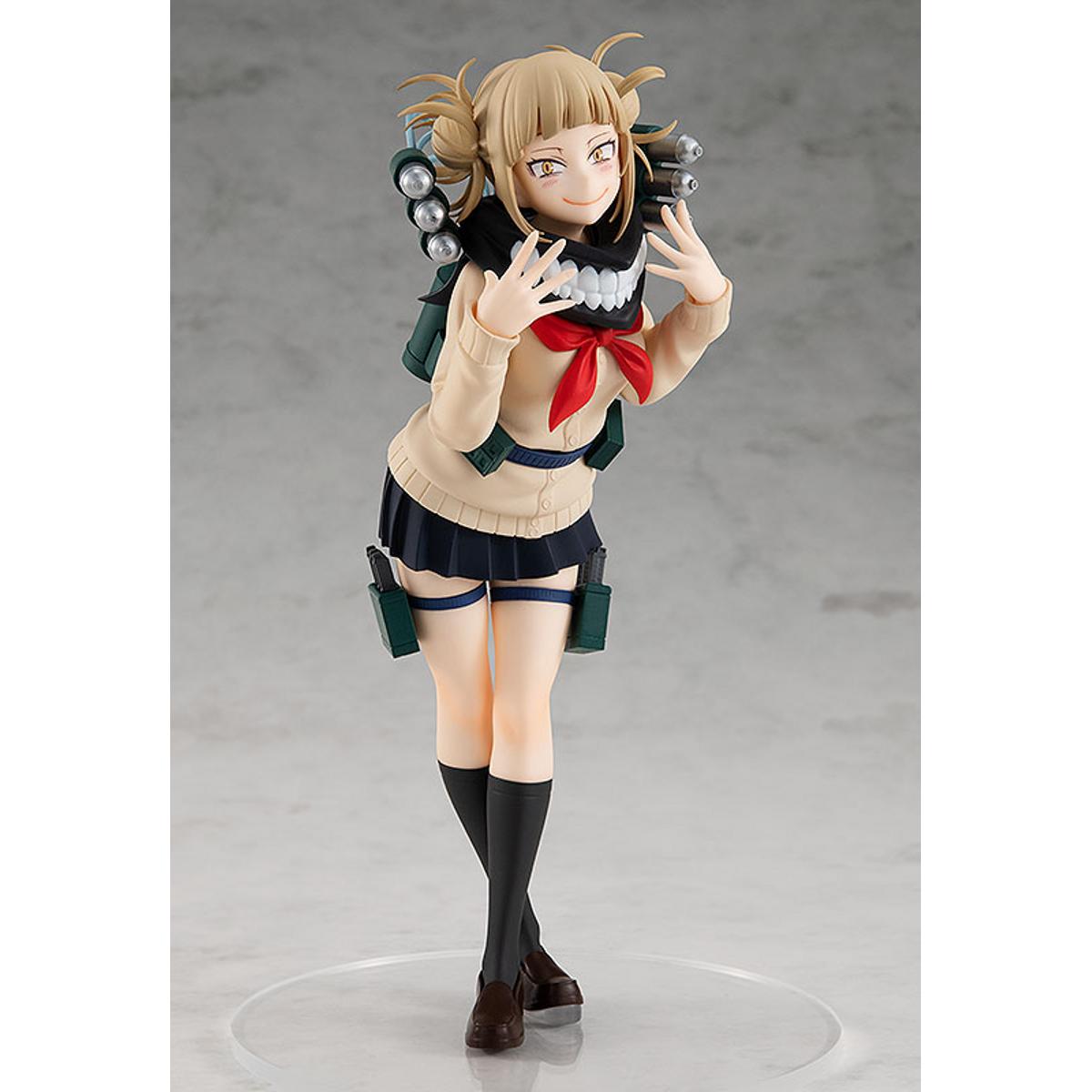 Toga Himiko Pop Up Parade figure from My Hero Academia, grinning in uniform with weapon gear.
