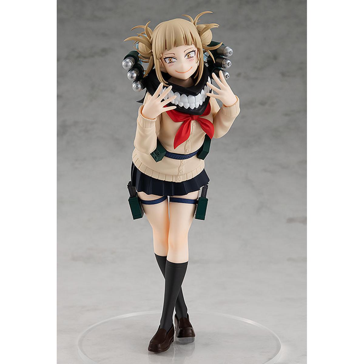 Toga Himiko Pop Up Parade figure from My Hero Academia, grinning in uniform with weapon gear.