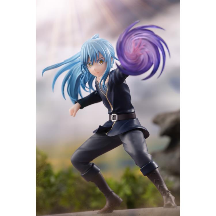 Rimuru Tempest Vibration Stars figure, dynamic action pose with sword.