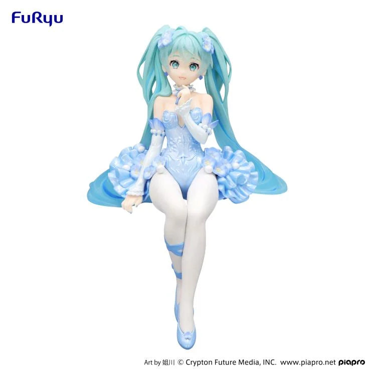 Hatsune Miku (Flower Fairy Nemophila Pail Blue Color Ver.) - Noodle Stopper Figure