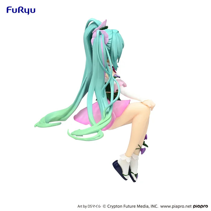 Hatsune Miku - Noodle Stopper Flower Fairy Morning Glory Figure (Pink Ver.)