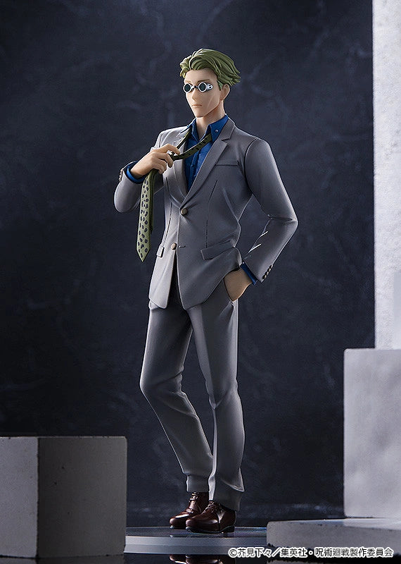 Kento Nanami Pop Up Parade figure in suit and glasses, posed mid-strike from Jujutsu Kaisen.