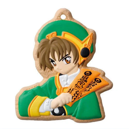 One Cookie Charmcot keychain from Cardcaptor Sakura by Bandai, featuring a 1.5-inch chibi-style figure.