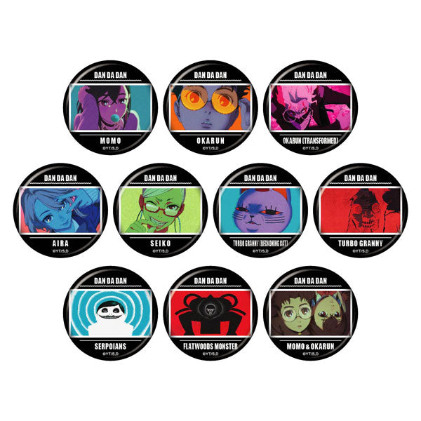 Dandadan - Trading Scene-style Can Badge Vol.1 (1 random)
