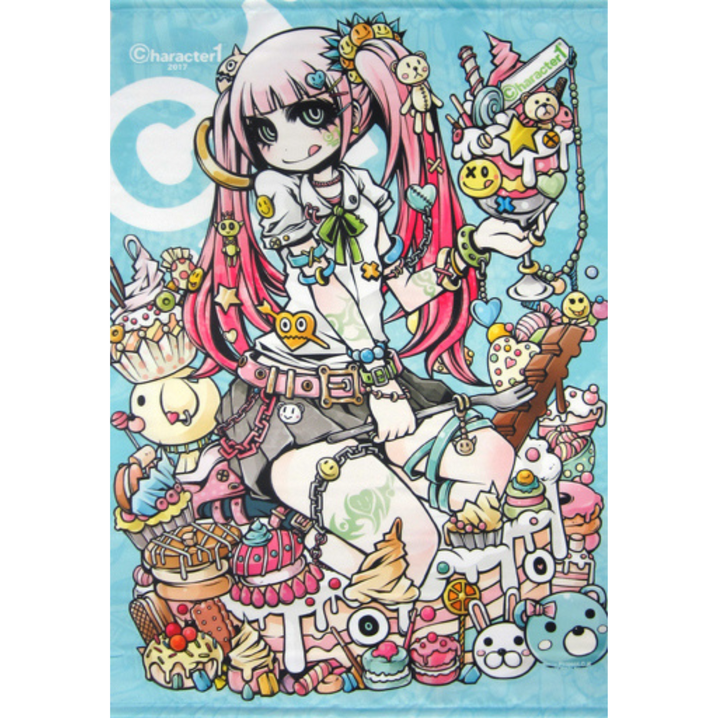 Character1 2017 - Project.C.K. - Special B2 Tapestry | Mini Akihabara