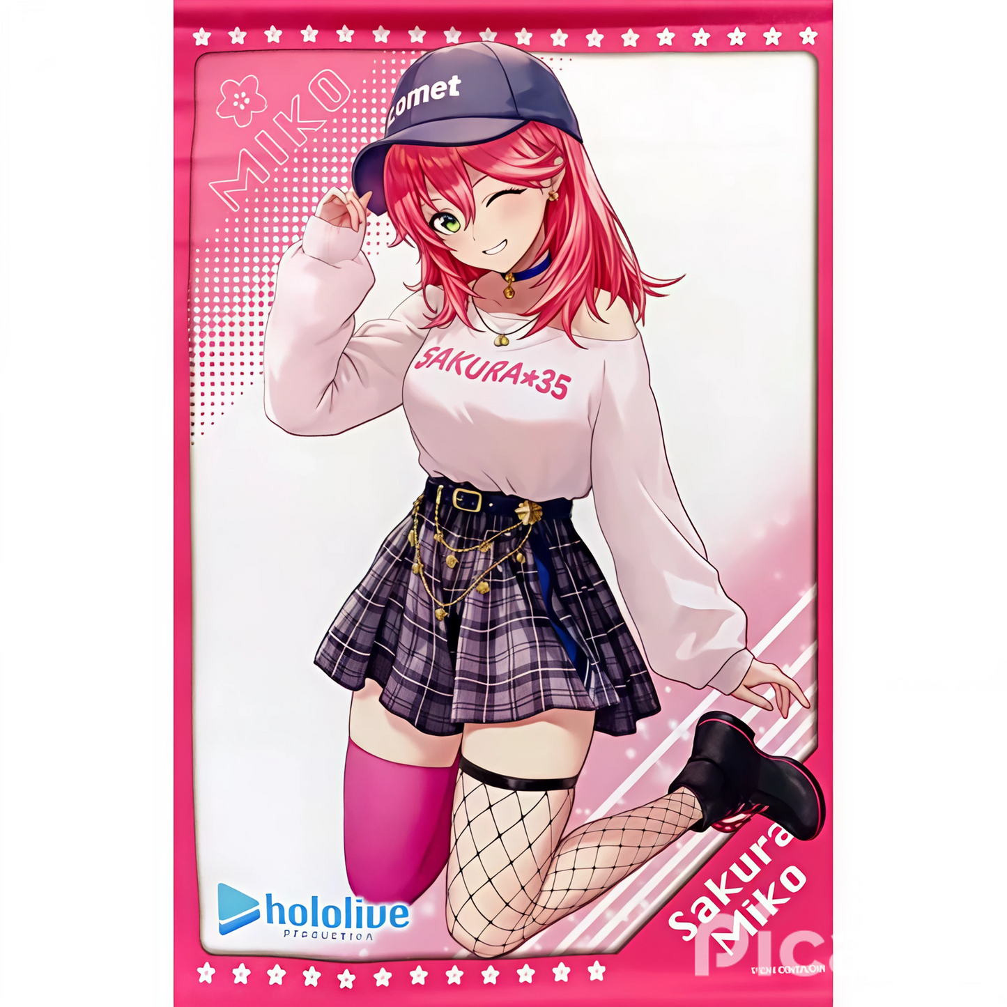 Hololive - Sakura Miku Wall Tapestry