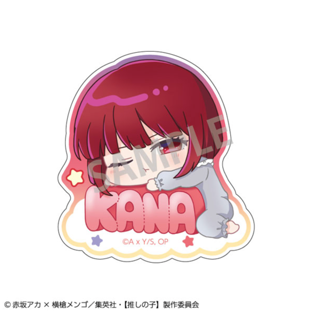 Oshi no Ko Trading Acrylic Clips Nemu Name - A 7-piece box set featuring acrylic clips with designs from the anime Oshi no Ko