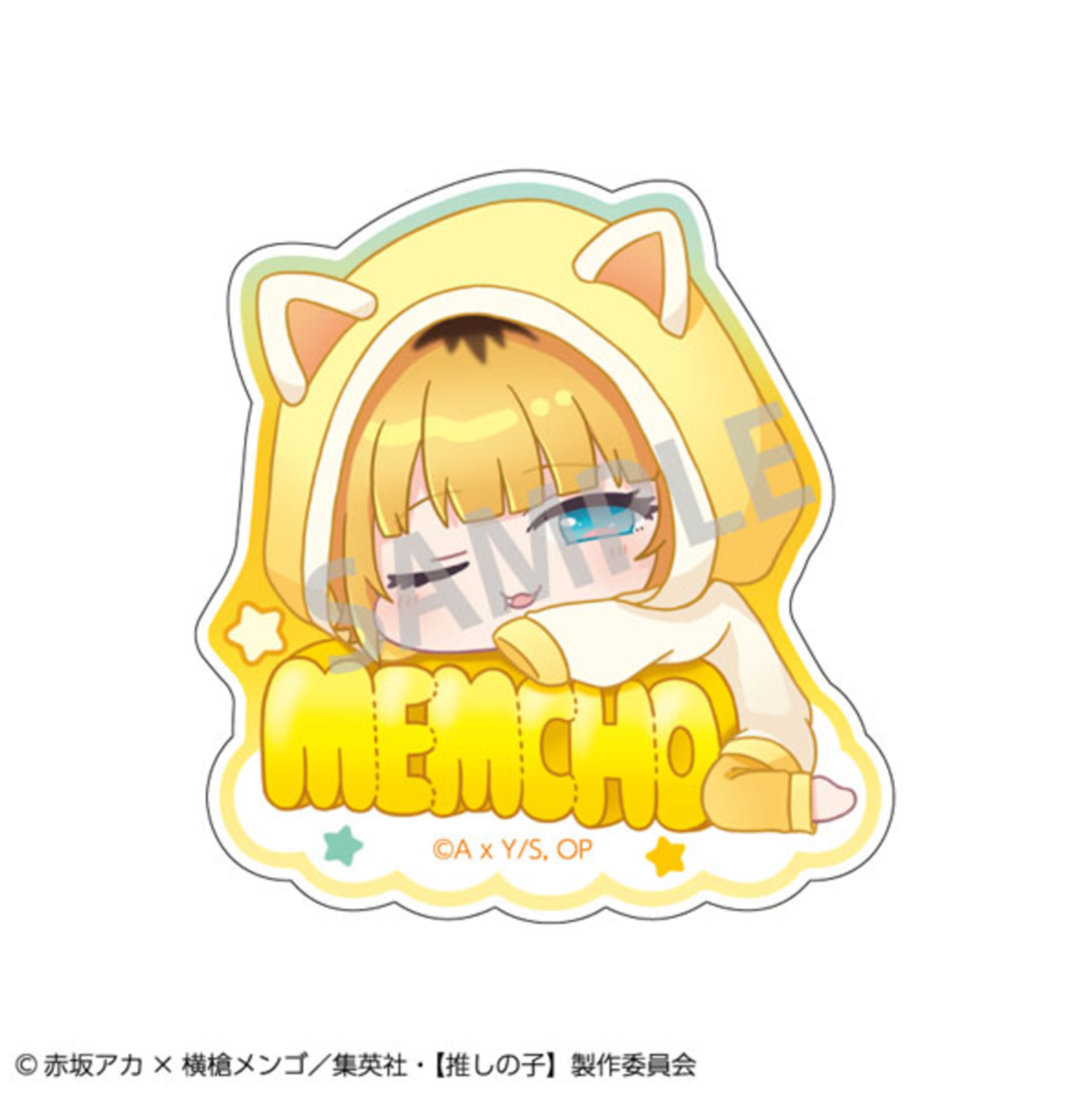 Oshi no Ko Trading Acrylic Clips Nemu Name - A 7-piece box set featuring acrylic clips with designs from the anime Oshi no Ko