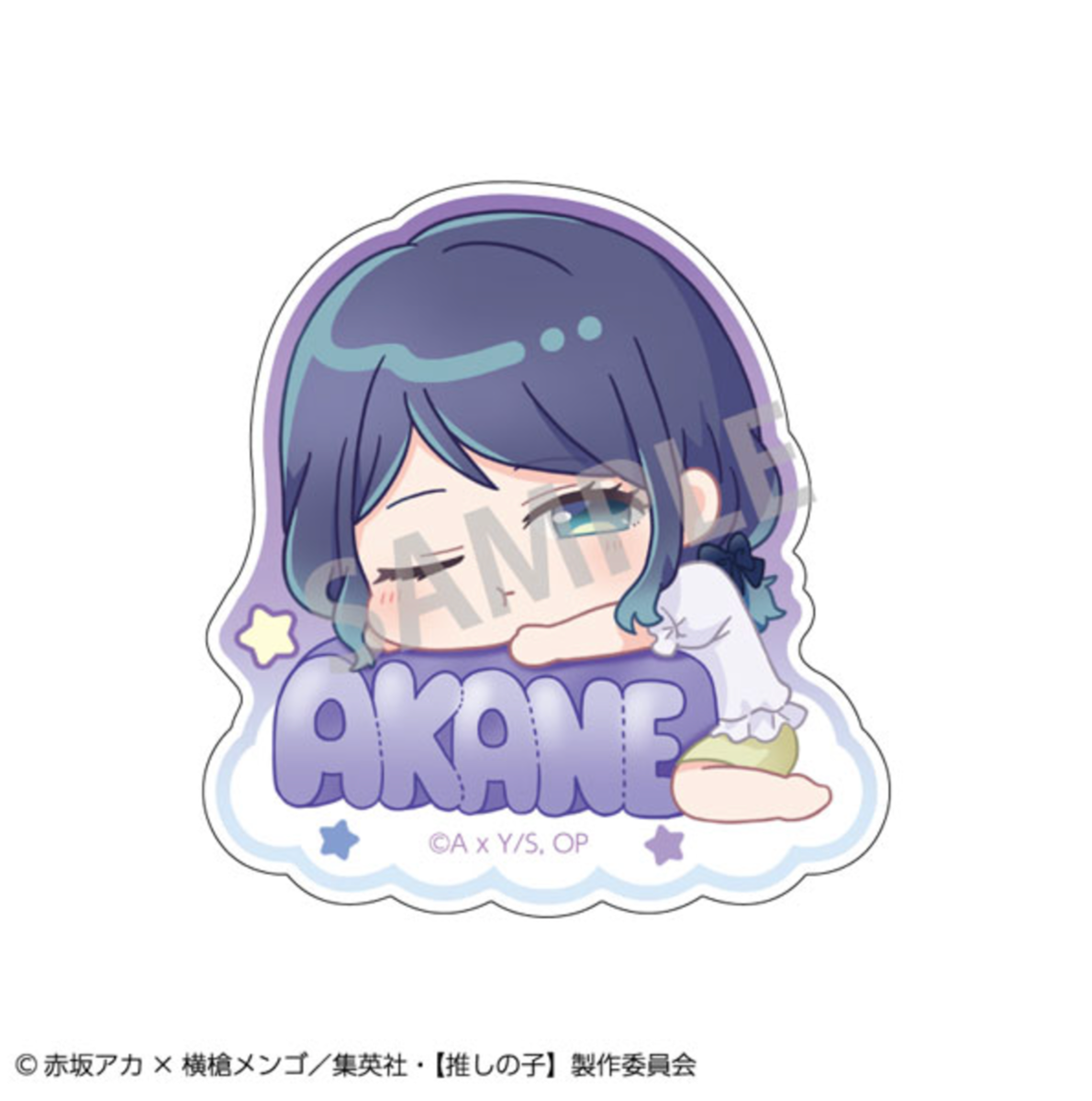 Oshi no Ko Trading Acrylic Clips Nemu Name - A 7-piece box set featuring acrylic clips with designs from the anime Oshi no Ko