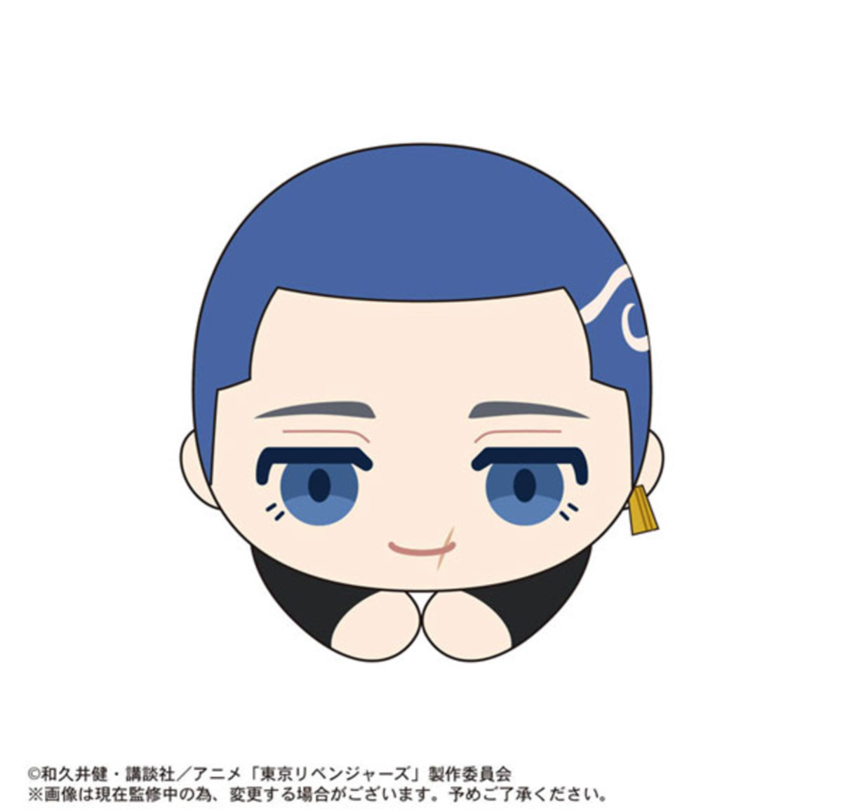Tokyo Revengers Hug Character Collection 4 - 6-piece box featuring movable plushies of Takemichi, Chifuyu, and more.