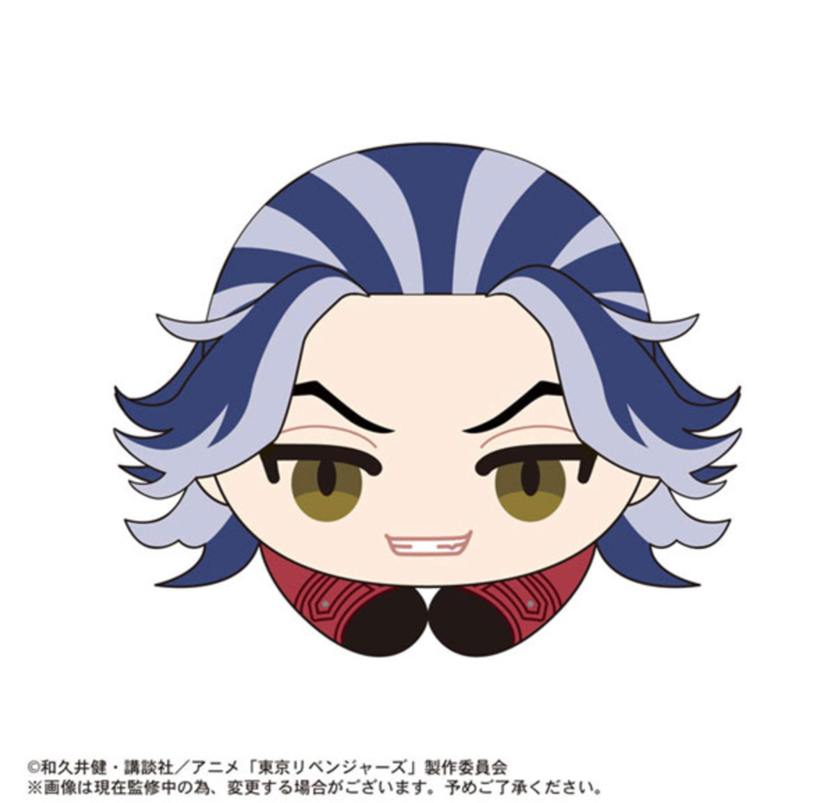 Tokyo Revengers Hug Character Collection 4 - 6-piece box featuring movable plushies of Takemichi, Chifuyu, and more.