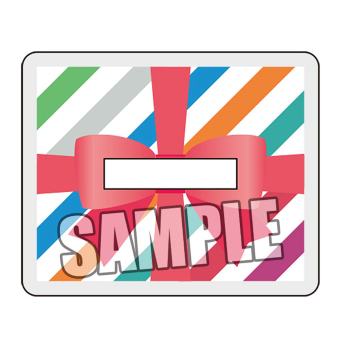 Jujutsu Kaisen Trading Mini Acrylic Stand Present Edition featuring chibi characters holding presents, high-quality acrylic design