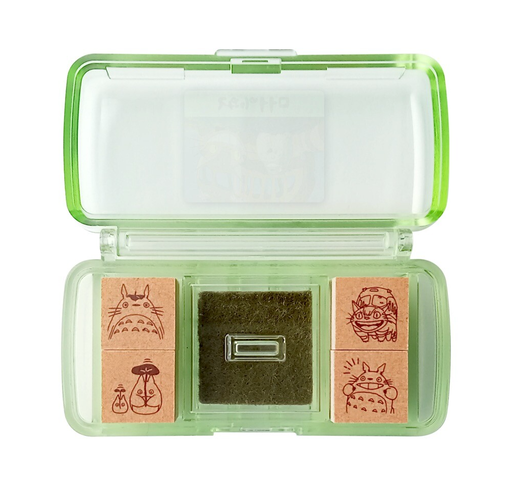 Ghibli - Mini Stamp - My Neighbor Totoro Catbus - Mini Akihabara