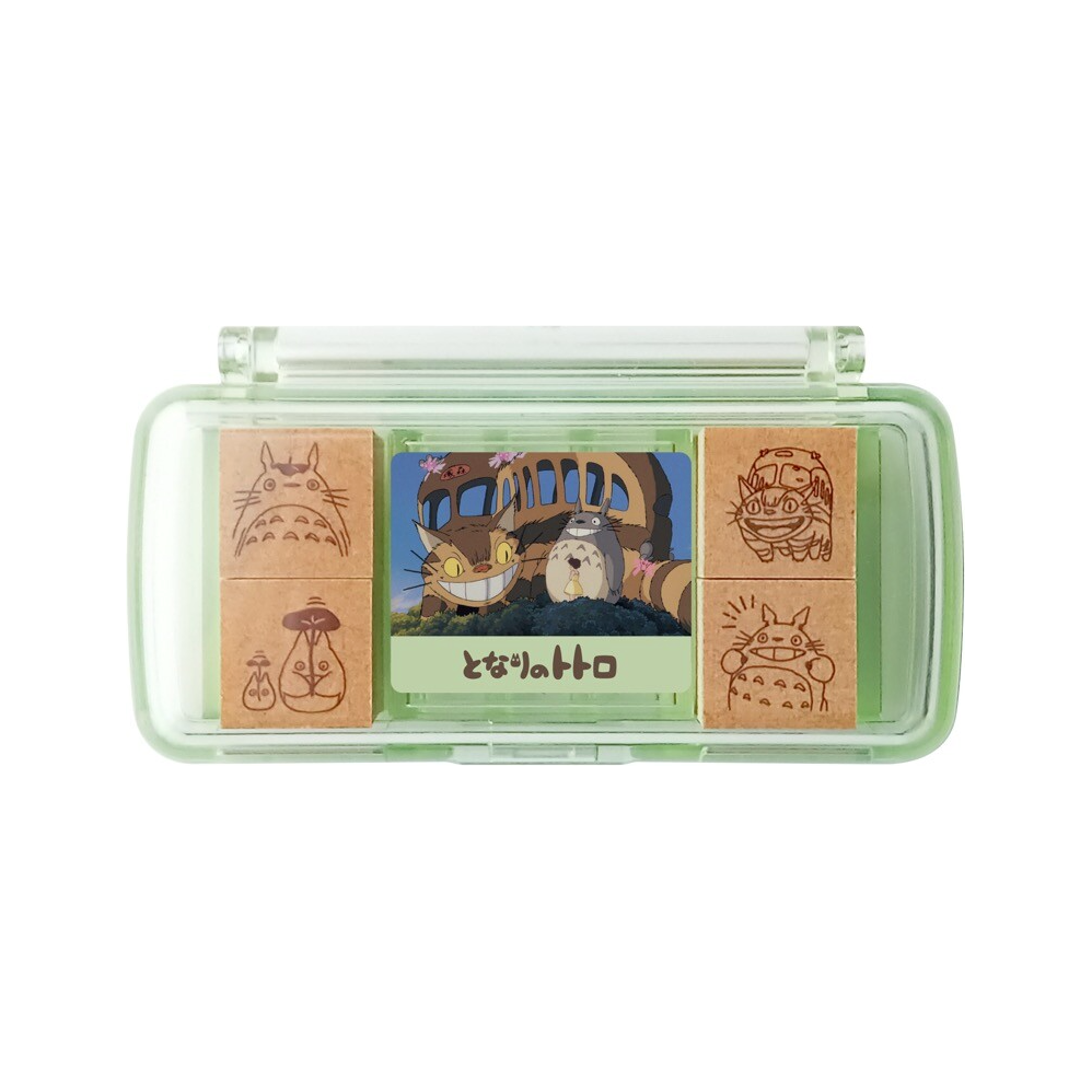 Ghibli - Mini Stamp - My Neighbor Totoro Catbus - Mini Akihabara