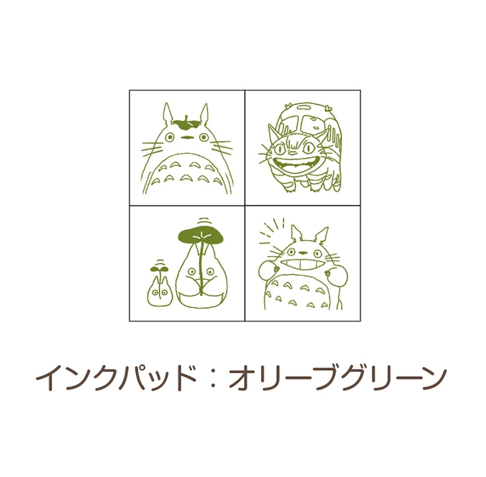 Ghibli - Mini Stamp - My Neighbor Totoro Catbus - Mini Akihabara