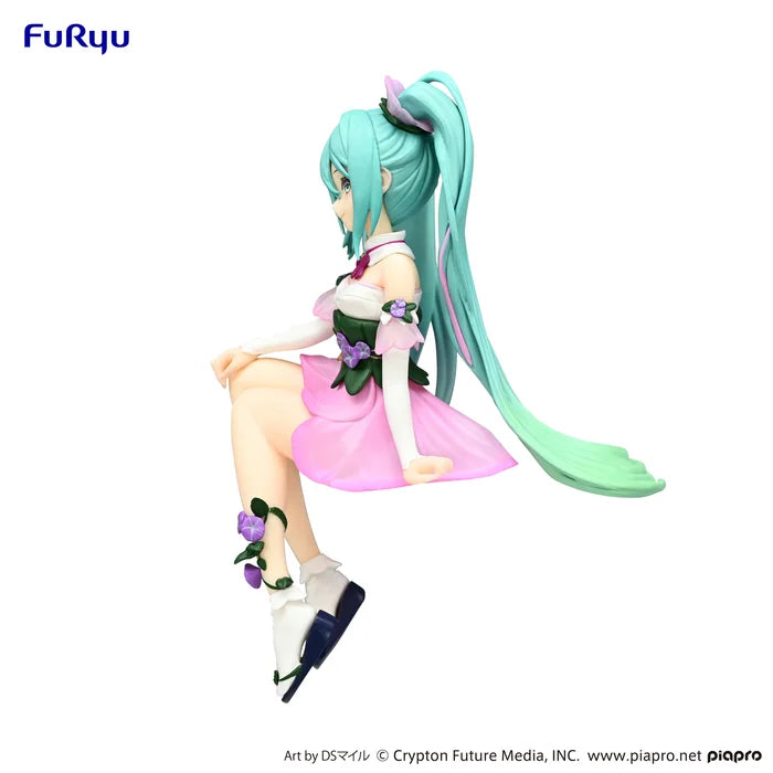 Hatsune Miku - Noodle Stopper Flower Fairy Morning Glory Figure (Pink Ver.)