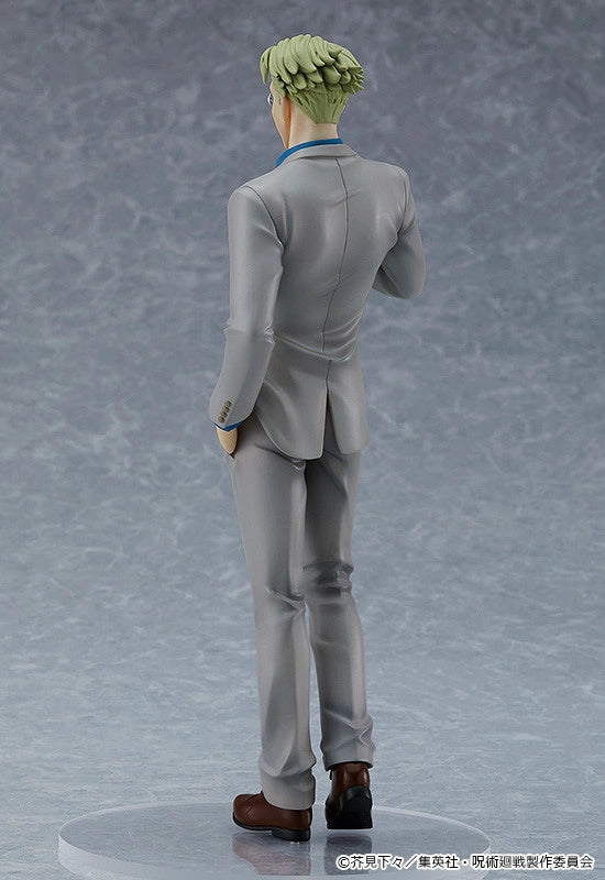 Kento Nanami Pop Up Parade figure in suit and glasses, posed mid-strike from Jujutsu Kaisen.