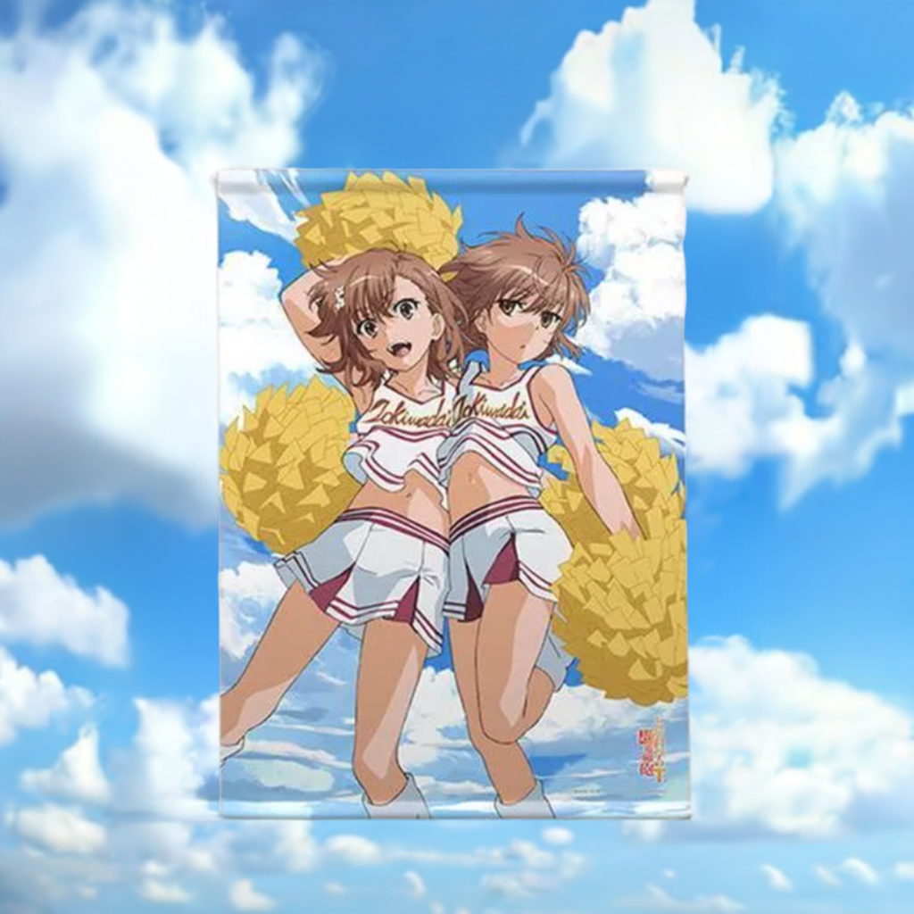 A Certain Scientific Railgun T - B2 Anime Wall Tapestry (Mikoto Misaka & Misaka Sister)