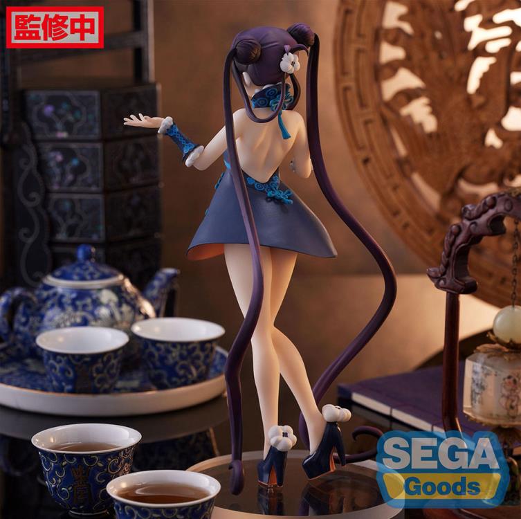 Luminasta Yang Guifei figure from Fate/Grand Order, featuring long sleeves, ornate accessories, and a serene, mystical expression.