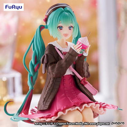 Vocaloid Hatsune Miku (Autumn Date Pink Color Ver.) Noodle Stopper Figure