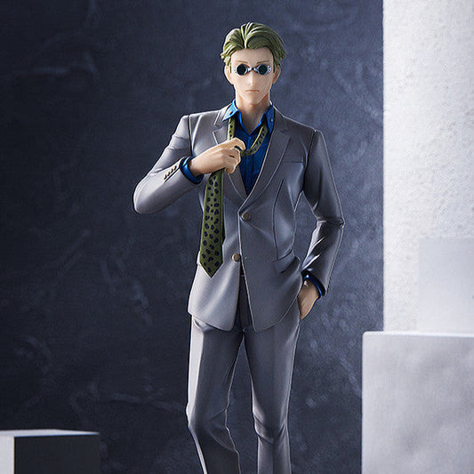 Kento Nanami Pop Up Parade figure in suit and glasses, posed mid-strike from Jujutsu Kaisen.