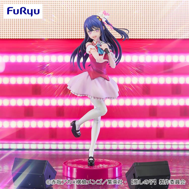 Figure of Ai from Oshi No Ko in Trio-Try It pose, standing with soft expression.