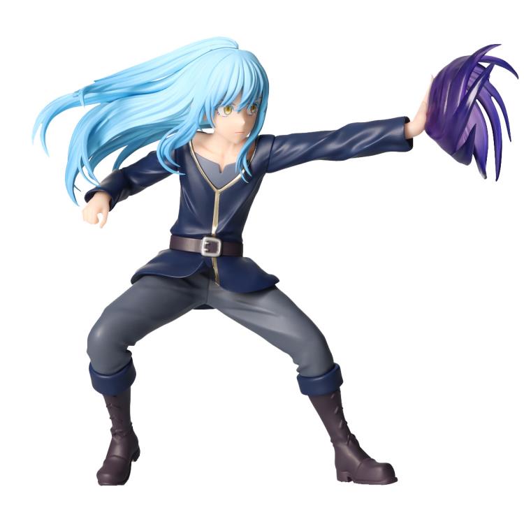 Rimuru Tempest Vibration Stars figure, dynamic action pose with sword.