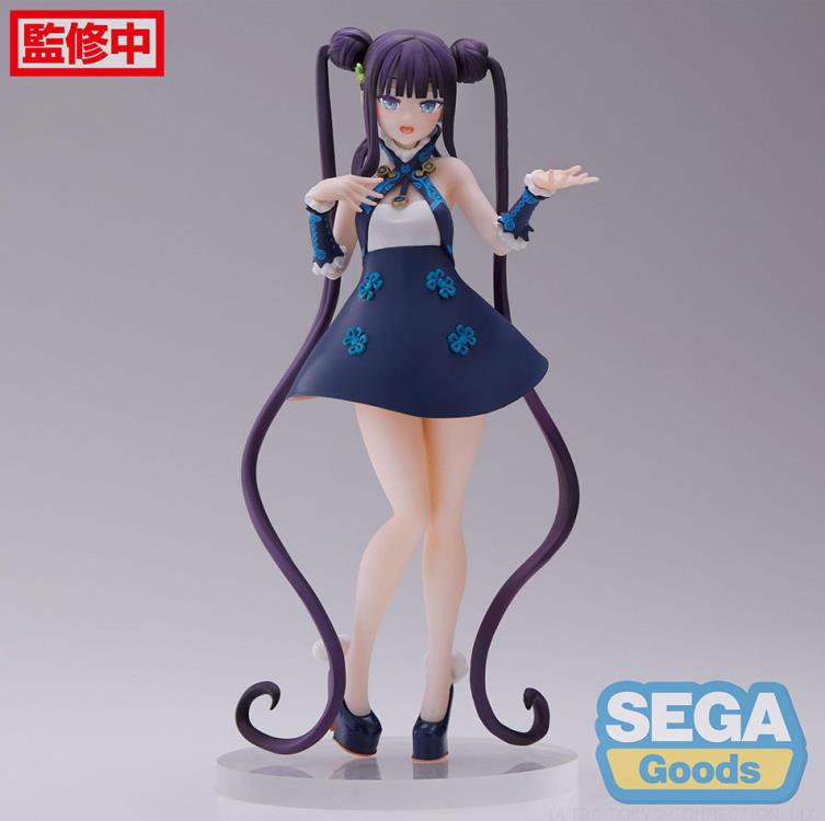 Luminasta Yang Guifei figure from Fate/Grand Order, featuring long sleeves, ornate accessories, and a serene, mystical expression.