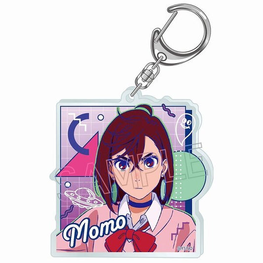 Dandadan - Vivid Line Acrylic Keychain [Momo],"Fun Dandadan Vivid Line Acrylic Keychain [Momo] with a quirky design that captures the character's spirit."