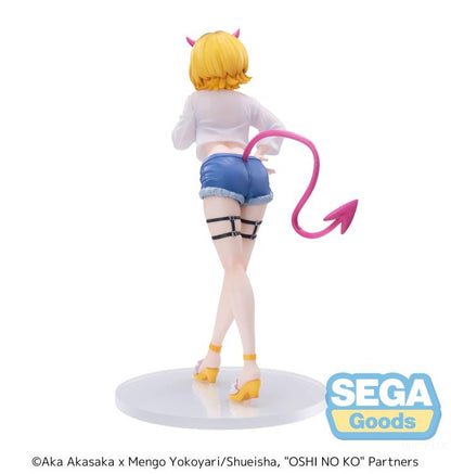 Mem-Cho Luminasta figure from Oshi No Ko, smiling in idol outfit with dynamic pose.