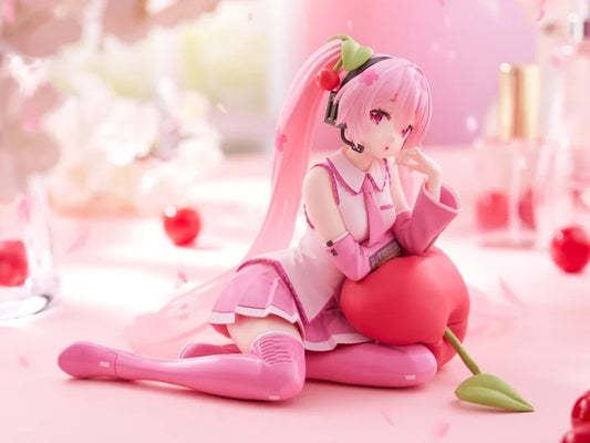 Hatsune Miku - Sakura Miku (Cherry Cushion Ver.) - Desktop Cute Figure