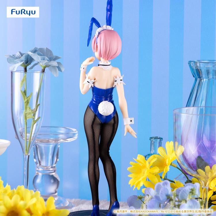 Ram BiCute Bunnies figure from Re:ZERO, featuring a playful bunny costume and pastel tones.
