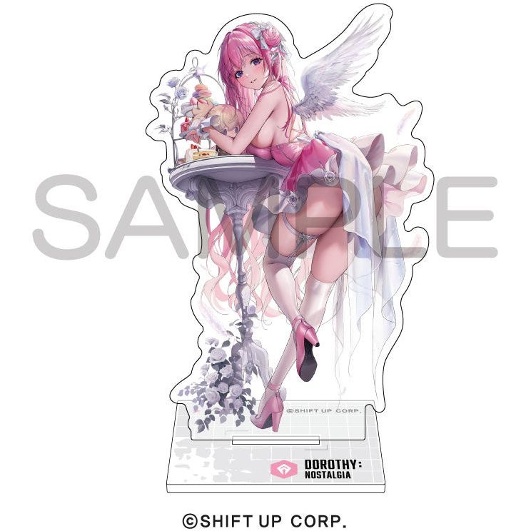 Goddess of Victory NIKKE Dorothy Nostalgia Acrylic Stand featuring Dorothy in an elegant pose, crafted from durable acrylic.