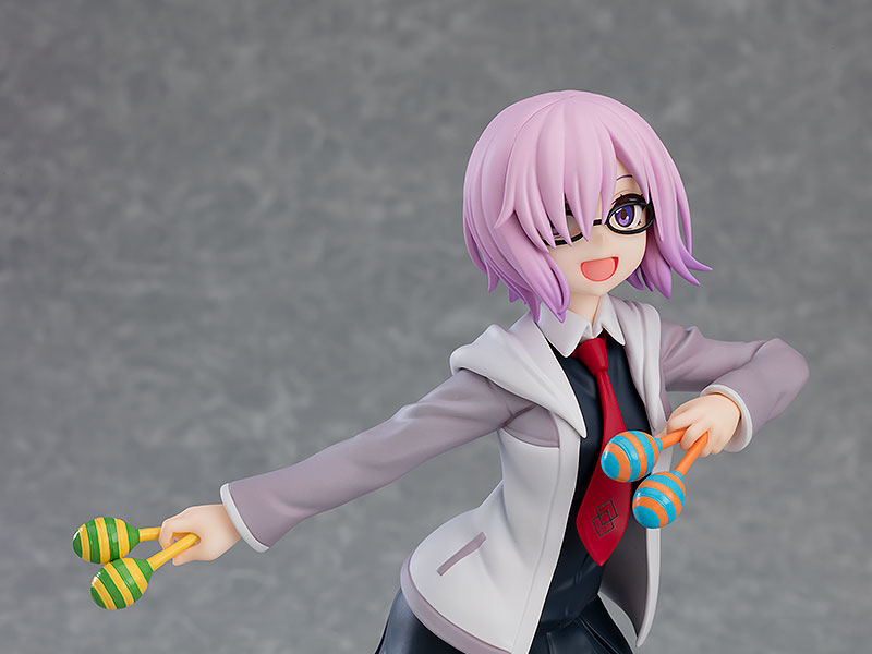 Mash Kyrielight Pop Up Parade figure with cheerful pose and casual outfit from Fate/Grand Carnival.