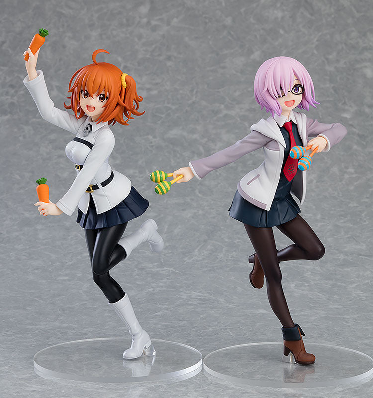 Mash Kyrielight Pop Up Parade figure with cheerful pose and casual outfit from Fate/Grand Carnival.