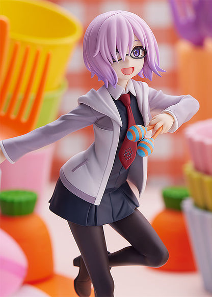 Mash Kyrielight Pop Up Parade figure with cheerful pose and casual outfit from Fate/Grand Carnival.