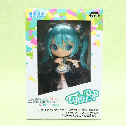 Hatsune Miku -  Colorful Stage Tip’n’Pop Vocaloid Figure PVC Statue Sekai ver.