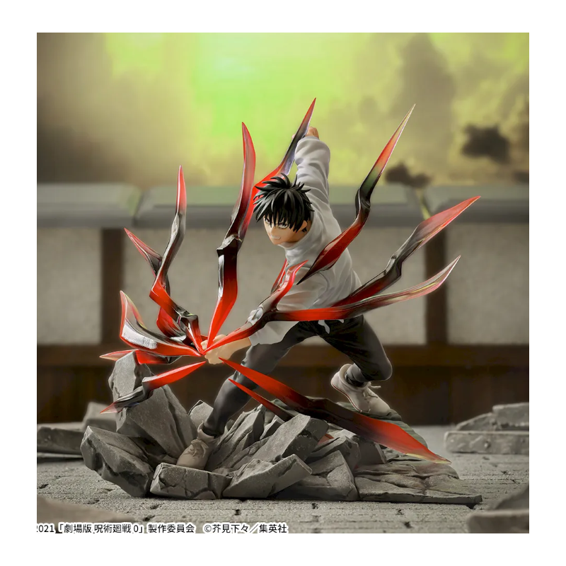 Jujutsu Kaisen Yuta Okkotsu Jukon No Kata Kokusen Ver. Luminasta Figure, showcasing Yuta in an action-packed pose with intricate detailing and dynamic effects.