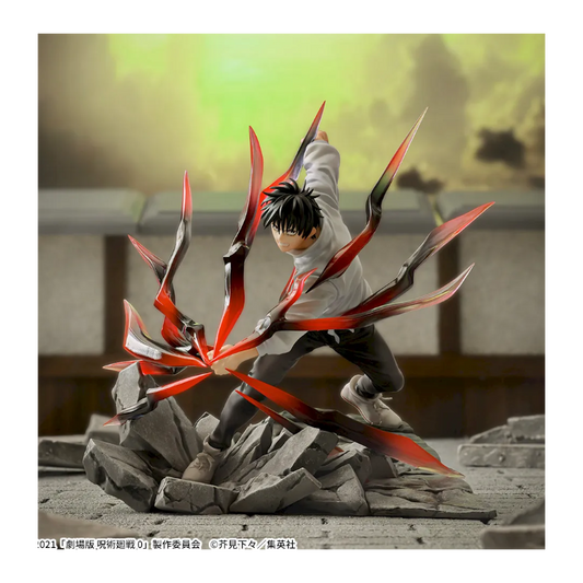 Jujutsu Kaisen Yuta Okkotsu Jukon No Kata Kokusen Ver. Luminasta Figure, showcasing Yuta in an action-packed pose with intricate detailing and dynamic effects.