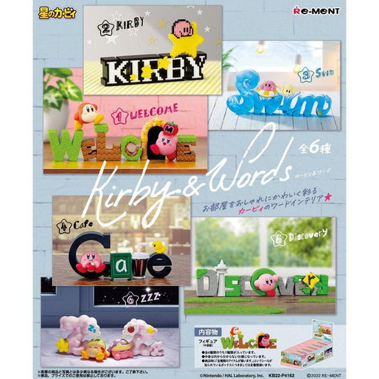 Kirby - Kirby & Words 6pcs Complete (1 piece)