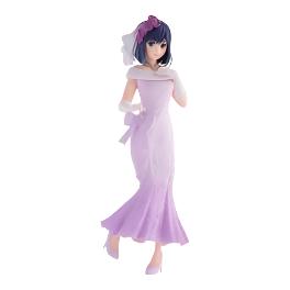 Akane Kurokawa bridal dress figure from Oshi No Ko, elegant design with flowing white gown.