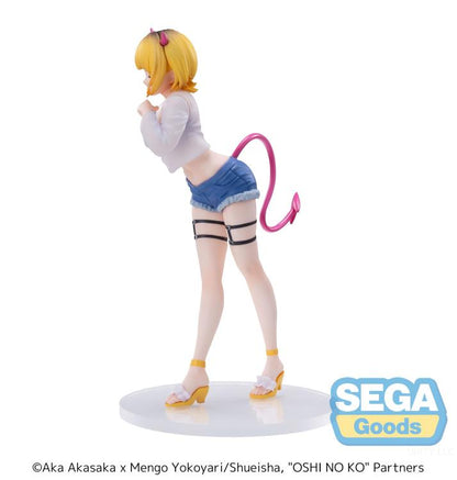Mem-Cho Luminasta figure from Oshi No Ko, smiling in idol outfit with dynamic pose.