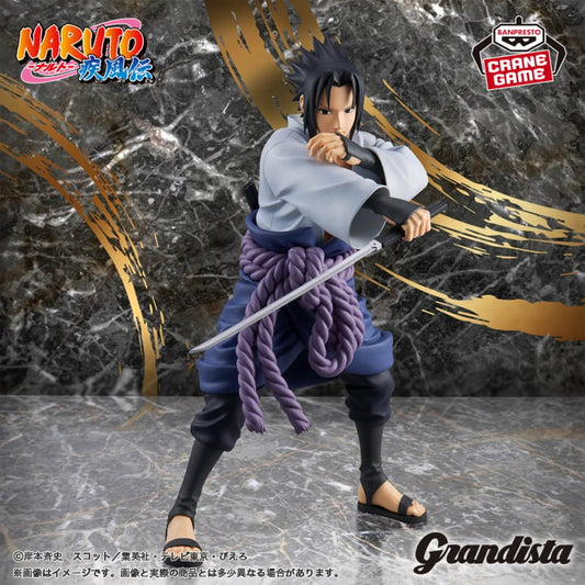 Naruto Shippuden - Sasuke Uchiha Bandai Spirits Grandista Figure