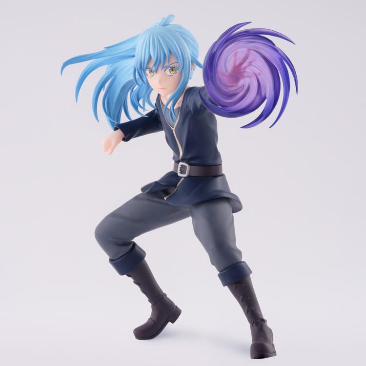 Rimuru Tempest Vibration Stars figure, dynamic action pose with sword.