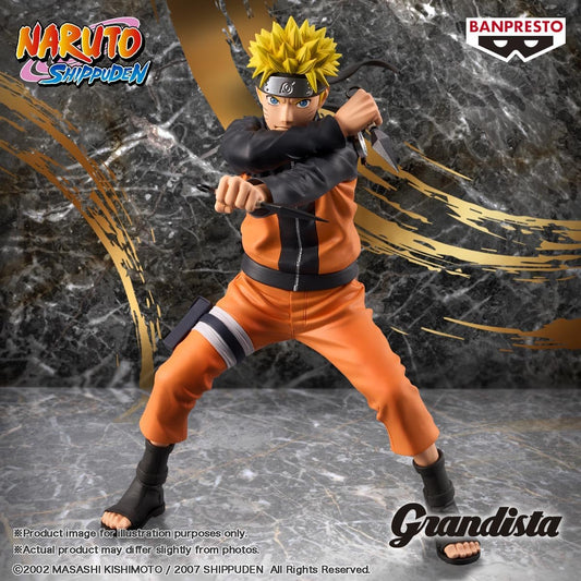 Naruto Shippuden - Uzumaki Naruto, Bandai Spirits Grandista Figure