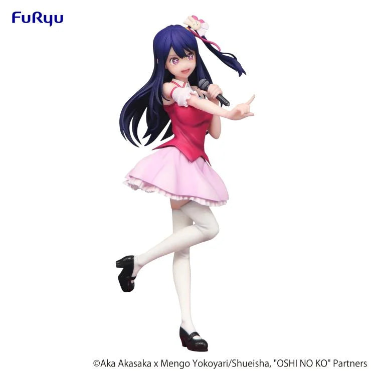 Figure of Ai from Oshi No Ko in Trio-Try It pose, standing with soft expression.