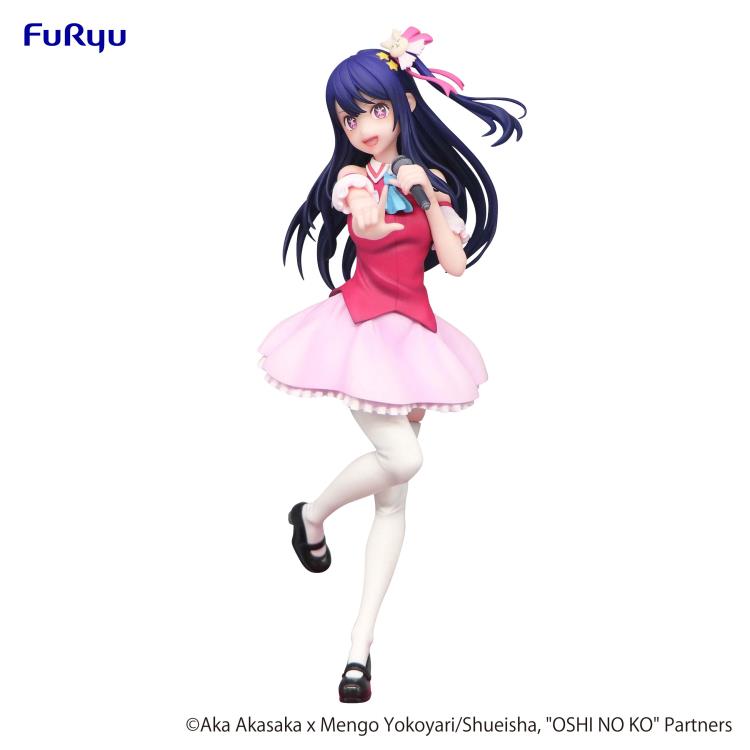 Figure of Ai from Oshi No Ko in Trio-Try It pose, standing with soft expression.