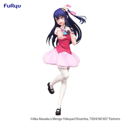 Figure of Ai from Oshi No Ko in Trio-Try It pose, standing with soft expression.